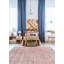 Tapis unique en laine noué à la main de style années 2000 de 6 pi 2 po x 9 pi 9 po Odol