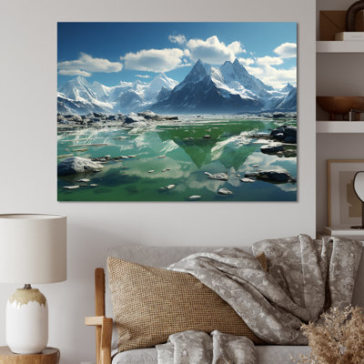 Bethanney " Green Glacier Frozen Eternity Green II "