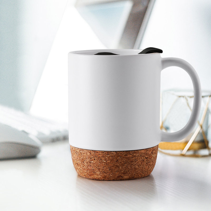 Stoneware Coffee Mug, White