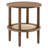 Modway Torus Round Side Table with Rattan Shelf-90623434