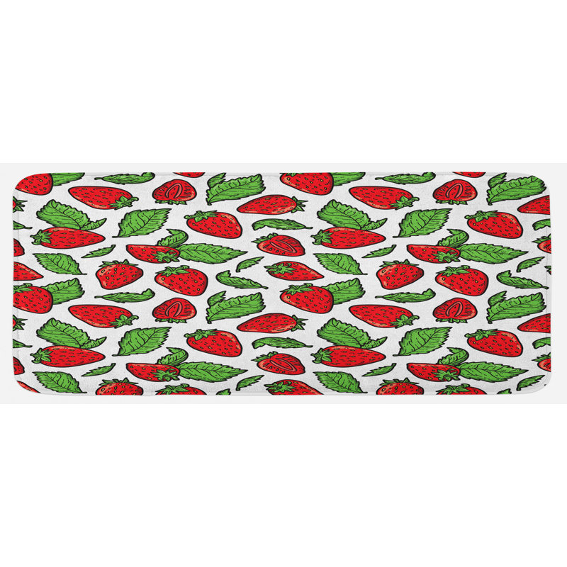 Tapis de cuisine fruit