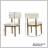 Ebern Designs Kareem Boucle Upholstered Dining Chairs-1484695627