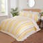 Cotton Blend Striped Duvet Cover Set-130219787-130219788