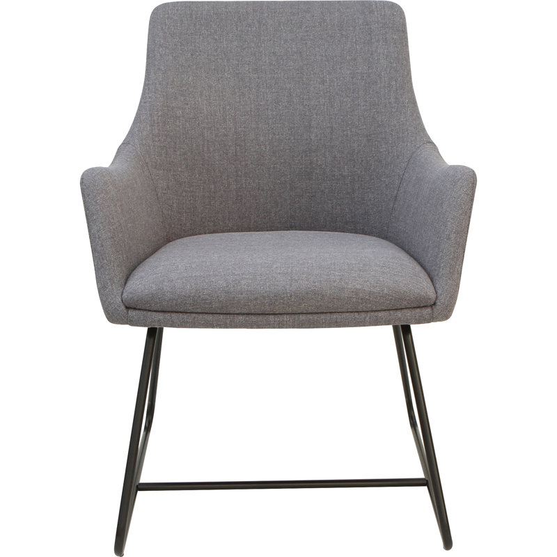Chaise de salle d'attente l 25,2 po avec structure en métal