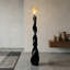 Lampes sur pied en plastique noir