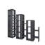 Modern Staircase Design Divider Bookcase with 21 Open Shelves-24383731