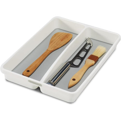 Rangement de tiroir pour ustensiles de cuisine et ustensiles de cuisine H 1,88 po x l 12,75 po x P 9,06 po