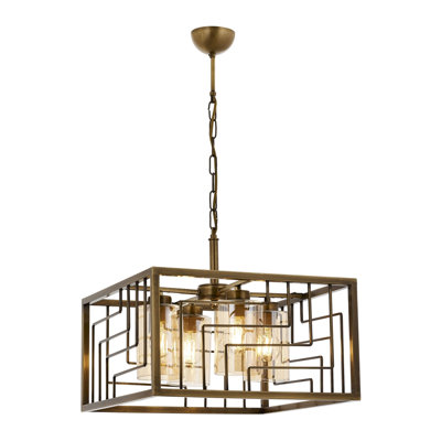 4 - Light Square/Rectangle Pendant