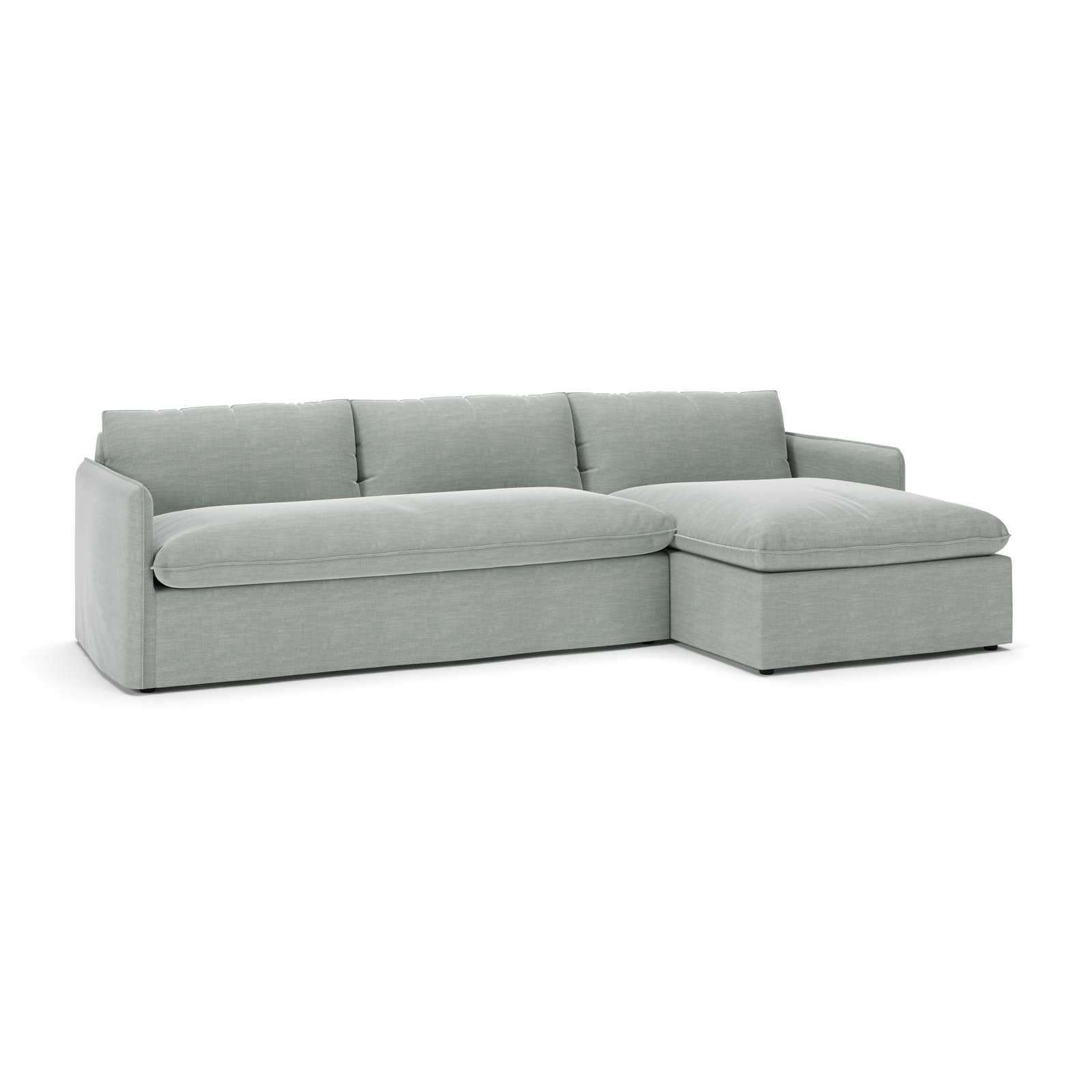 Bellatrix Sectional, Conversation Capri Basketweave, Right Hand Facing