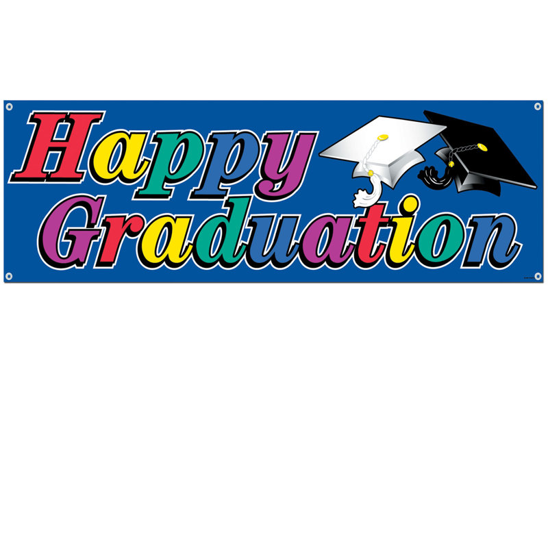 Bannière «Happy Graduation»