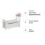 Poppas Wood Storage Bench-1303033022