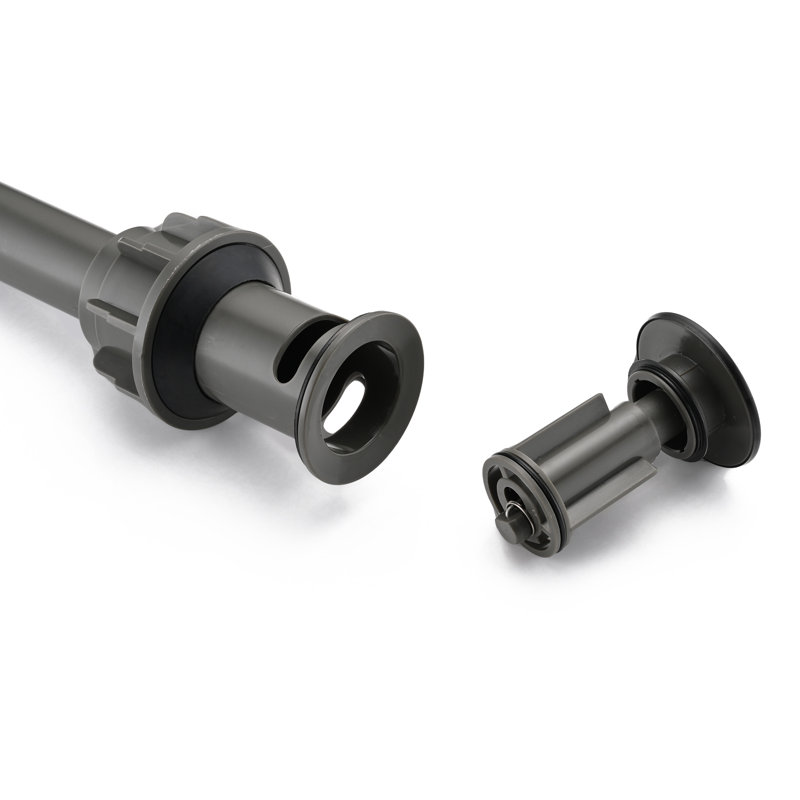 Bathroom and Vessel Sink Pop-Up Drain with Overflow, Matte Black
