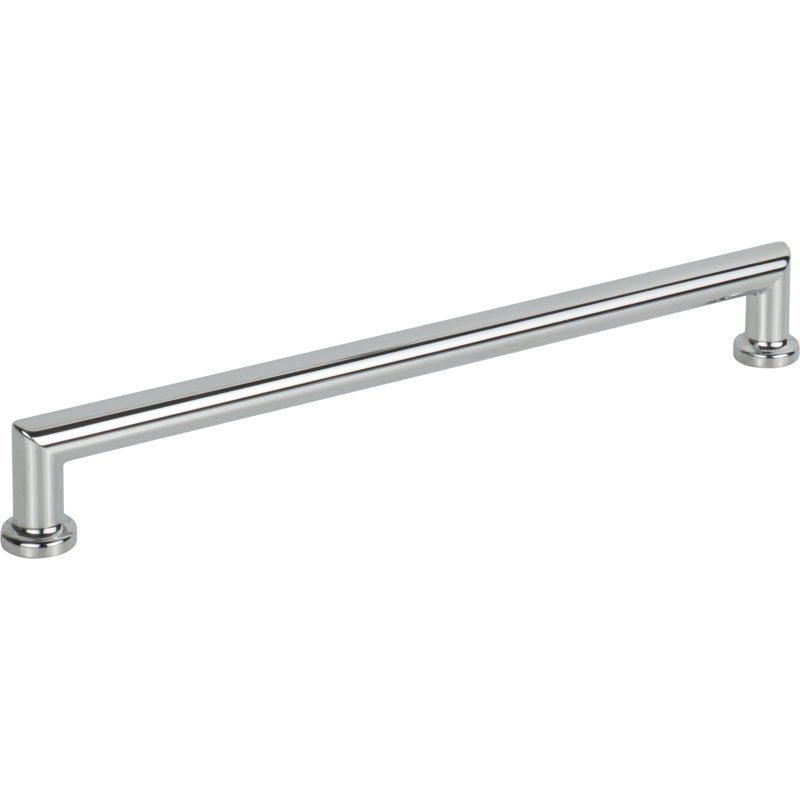 Morris Bar Pull, Polished Chrome, 8 13/16" Center to Center