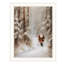 Décoration murale Elegant's Winter Stroll: Transformez votre décor intérieur, salon et chambre à coucher, bois et papier, 18 po x 14 po x 1 po, imprimé multicolore: Décoration surélevée, 18 po x 14 po x 1 po
