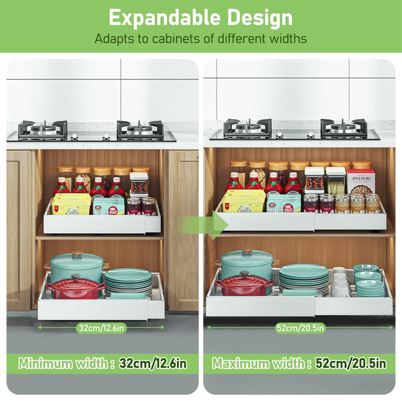 Auda Metal Pull Out Drawer