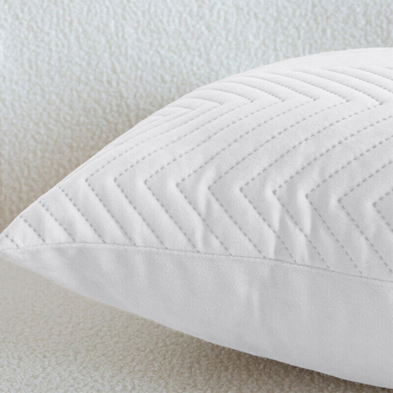 Square Scatter Cushion Cushion Cover, Silver