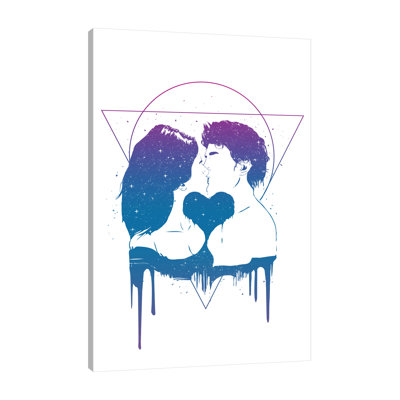 «Cosmic Love II», toile tendue par Balazs Solti