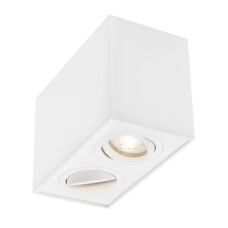 Flush Mount, White