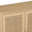 Alfort 62.20"4-Door Rattan Decorative Storage Cabinet,Sideboard,Buffet With Adjustable Shelf-680108276