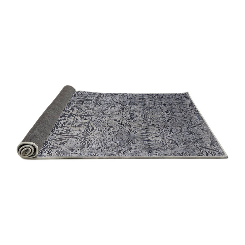 Tapis gris / ivoire Ashod, Carré 5 pi