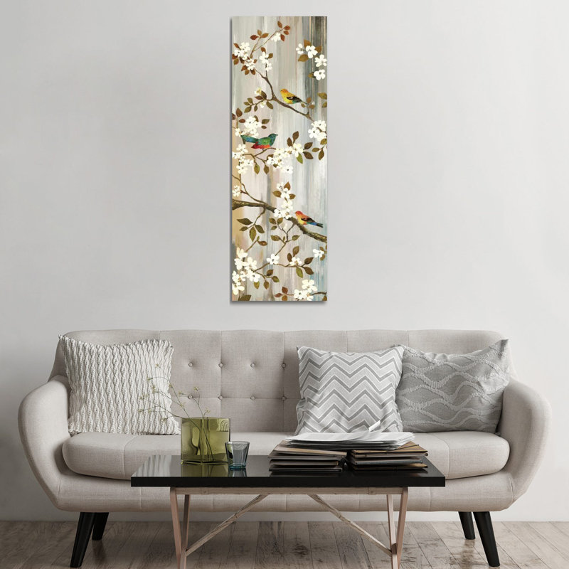 Bloom II by Asia Jensen - Wrapped Canvas Panoramic Print, 152.4 cm H x 50.8 cm W x 3.175 cm D