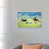 White Floater Framed selected