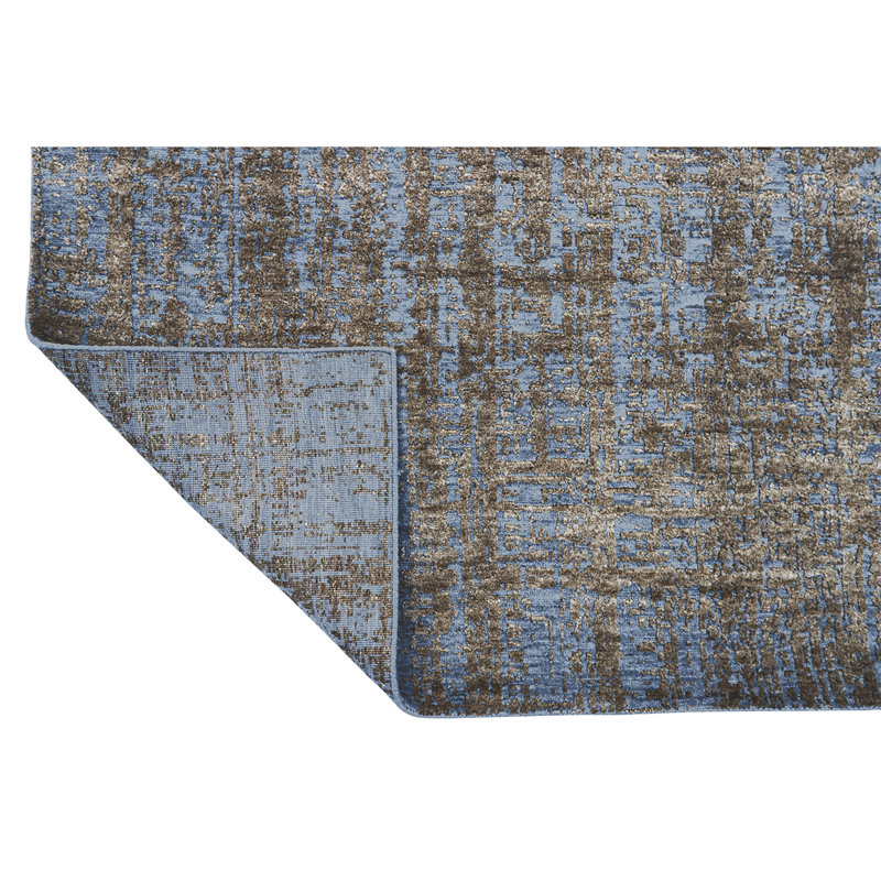 Area Rug in Gray, Rectangle 8' x 10'