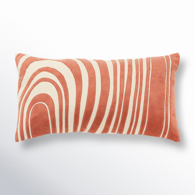 Hatton 26" x 14" Embroidered Pillow Cover & Insert