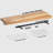 Desseray Set of 2 Reclaimed Elm Floating Shelves-370210997-370210998
