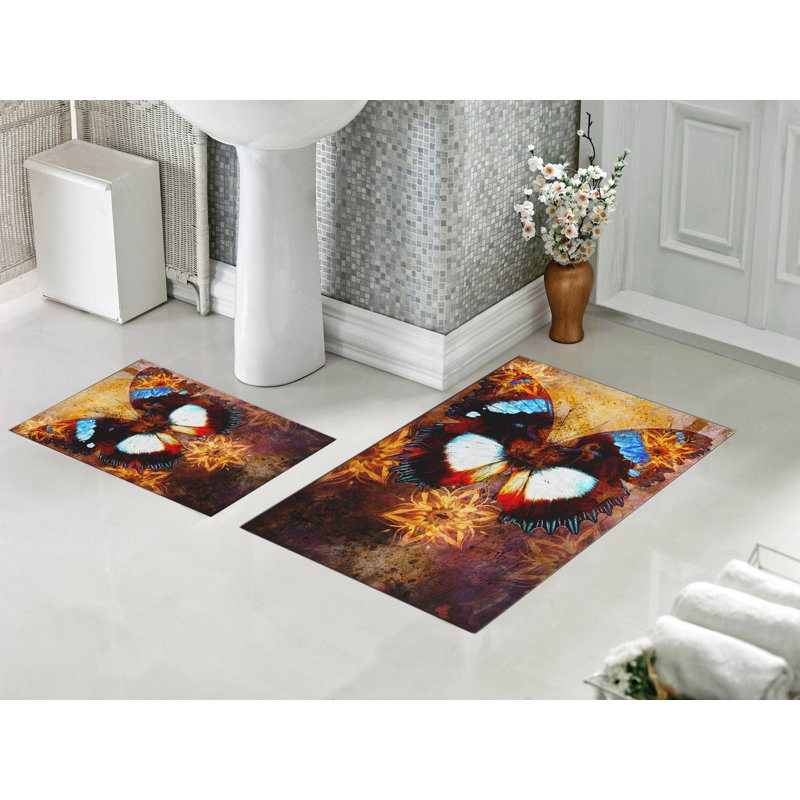 Ensemble de tapis de bain 2 pièces Dinesha