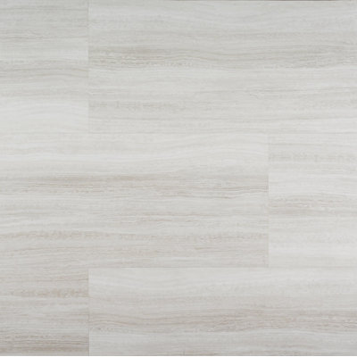 Tropez Brine Stone 18 in. x 36 in. 5mm 12mil Waterproof Rigid Core Luxury Vinyl Tile Flooring
