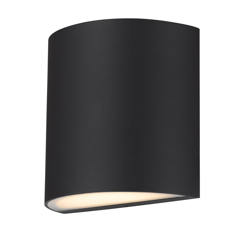 Sand Black LED Wall Sconce, Black