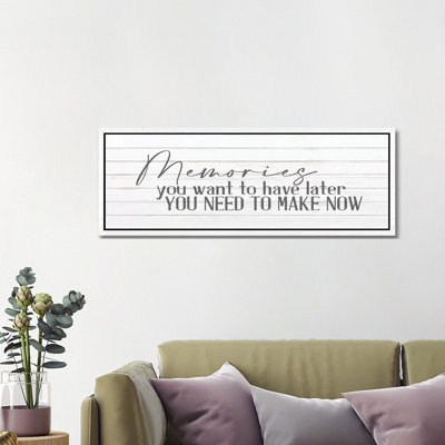 Memories I by Kimberly Allen - Panoramic Print on Canvas