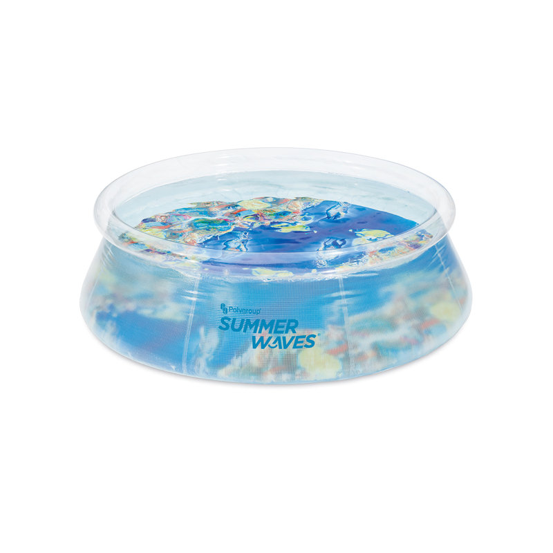 Summer Waves Round Inflatable Pool 12'' H x 96'' W x 96'' L