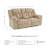 Gwendolyne Upholstered 80'' Power Reclining Loveseat-98618593