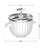 2 Qt Ice Cream Maker Attachment Compatible with KitchenAid 4.5-7 Qt Stand Mixers, Leak-Proof Freeze Bowl, Fits Tilt-Head and Bowl-Lift