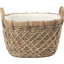 Hand Woven Laundry Hamper with Handles