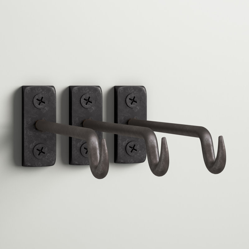 Calliope Iron Wall Wall Hook, Steel