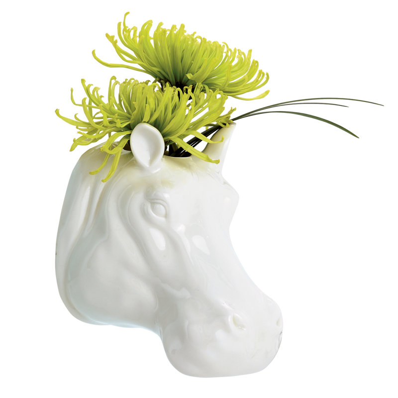 Vase mural en porcelaine Freya