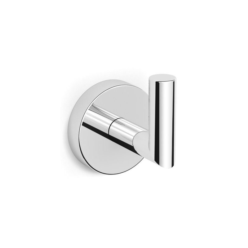 Luxury Hotel Wall Mounted Robe Hook, Polished Chrome
