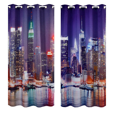 Room Darkening Curtain Pair