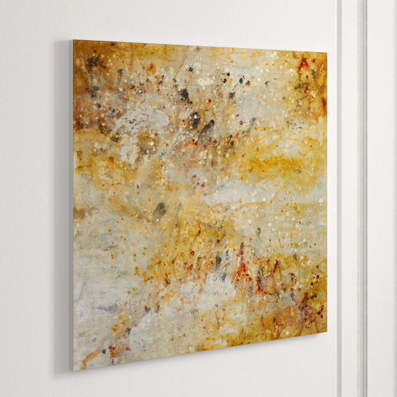 Tarnish Print, 40" H x 40" W x 1.5" D, Plexi