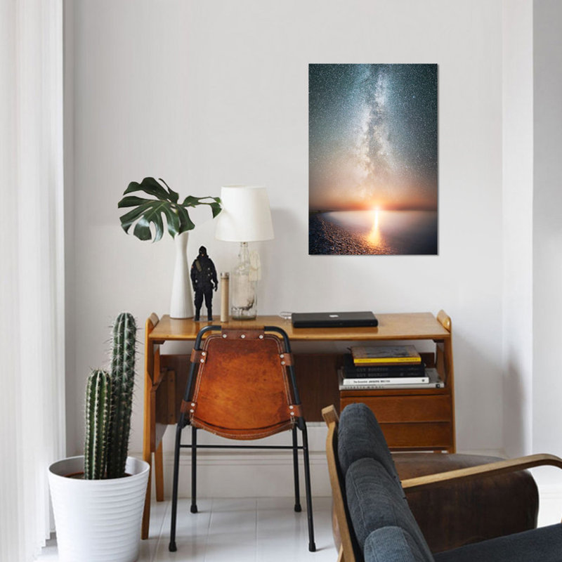 « réfléchissant infinity », impression sur toile, H 18 po x l 12 po x P 1,5 po, Toile tendue