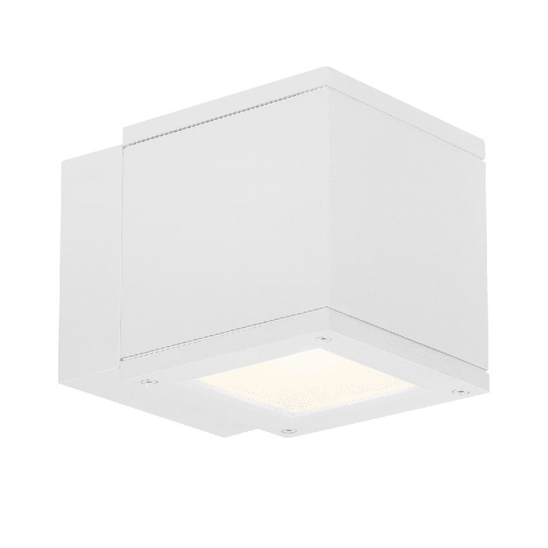 Applique murale d'extérieur à DEL 3000K WAC Lighting Rubix - blanc