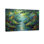 Paysage et nature, rivière tropicale, forêt, oiseaux, scène naturelle, toile