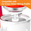 Pièces de rechange pour sorbetière compatibles avec le robot pâtissier KitchenAid : accessoire d’entraînement pour sorbetière, ensemble d’entraînement de rechange compatible avec KitchenAid.