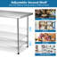 Stainless Steel Bar Cart