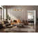 Talamanca 9-Light LED Chandelier in Noble Brass by Breegan Jane