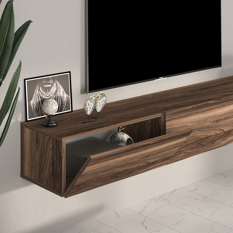 Crédence de rangement l 70,00 po Ragini, Brown