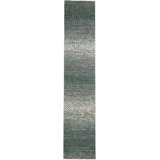 Hand-Knotted High-Quality Green and Beige Area Rug